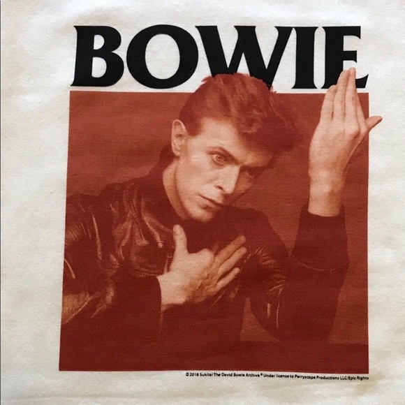 DAVID BOWIE Licensed Sweatshirts NWT XS,S,M,L,XL - Picture 2 of 7